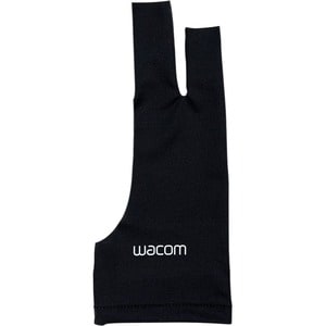 Wacom Grafikhandschuhe - für Rechte/Linke Hand - Elasthan, Polyester - Schwarz - Atmungsaktiv, Dehnbar, Durable, Bequem, S