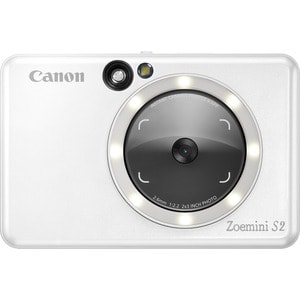Canon Zoemini S2 8 Megapixel Kompaktkamera - Weiß - CMOS-Sensor