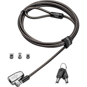 ClickSafe 2.0 3-in-1 Keyed Laptop Lock - Master Keyed