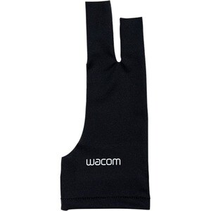 Wacom Grafikhandschuhe - für Rechte/Linke Hand - Elasthan, Polyester - Schwarz - Atmungsaktiv, Dehnbar, Durable, Bequem, S