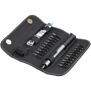 StarTech.com Set di cacciaviti elettrici di precisione a 20 punte - Kit di cacciaviti a batteria portatile/mini - magnetic
