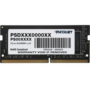 Patriot Memory Signature Line 32GB DDR4 SDRAM Memory Module - For Notebook - 32 GB (1 x 32GB) - DDR4-3200/PC4-25600 DDR4 S