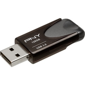 PNY Turbo Attache 4 USB 3.0 Flash Drive - 128 GB - USB 3.0 - 1 Year Warranty