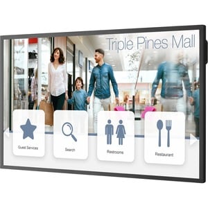 Sharp NEC Display 43" Wide Color Gamut Ultra High Definition Professional Display with PCAP Touch - 43" LCD - Touchscreen 