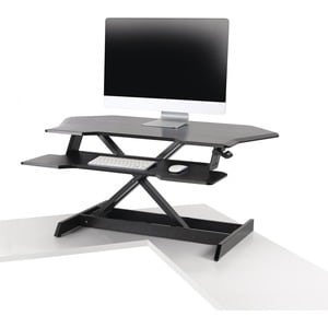 Ergotron WorkFit Height Adjustable Multipurpose Desktop Riser - Up to 76.2 cm (30") Screen Support - 15.88 kg Load Capacit