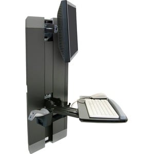 Ergotron StyleView Lift for Flat Panel Display, Keyboard, Mouse - Black - 61 cm (24") Screen Support - 14.97 kg Load Capac