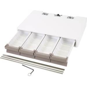 Ergotron CareFit Drawer - 453.6 g Weight Capacity - White, Warm Grey