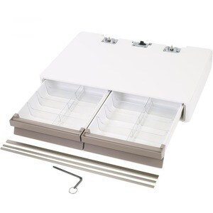 Ergotron CareFit Drawer - 907.2 g Weight Capacity - White, Warm Grey