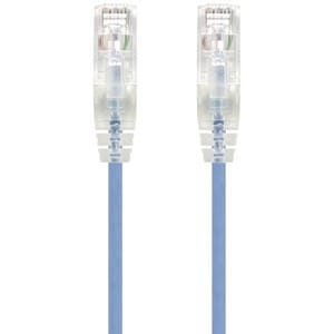 1M BLUE ULTRA SLIM CAT6 CABLE UTP 28AWG