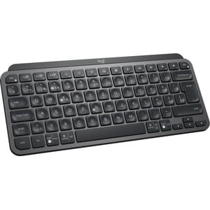 Logitech MX Keys Mini for Business Keyboard - Wireless Connectivity - Swiss - QWERTY Layout - Graphite - Bluetooth - 10 m 