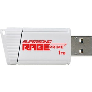 Patriot Memory Supersonic Rage Prime 1TB USB 3.2 (Gen 2) Flash Drive - 1 TB - USB 3.2 (Gen 2) - 600 MB/s Read Speed
