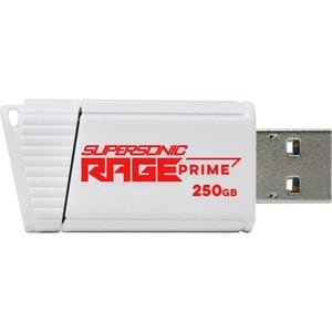 Patriot Memory Supersonic Rage Prime 250GB USB 3.2 (Gen 2) Flash Drive - 250 GB - USB 3.2 (Gen 2) - 600 MB/s Read Speed