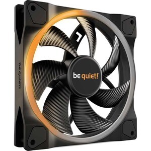 be quiet! Light Wings Cooling Fan - Computer Case, Chassis - 140 mm Maximum Fan Diameter - 1 x Fan(s) - 161.64m³/h Maximum