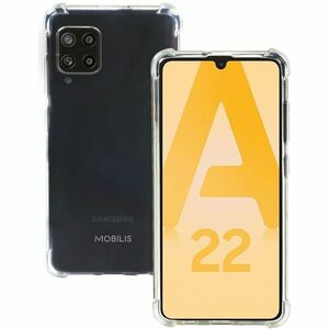 MOBILIS R Series Case for Samsung Galaxy A22 5G Smartphone - Transparent - Anti-slip, Scratch Resistant, Drop Resistant, I