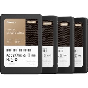 Synology SAT5210 SAT5210-1920G 1.92 TB Solid State Drive - 2.5" Internal - SATA (SATA/600) - 4800 TB TBW - 530 MB/s Maximu