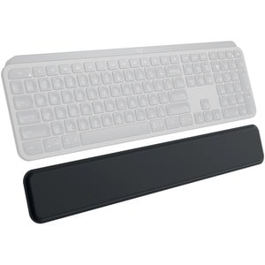 Logitech Keyboard Pad - 64 mm x 420 mm x 8 mm Dimension - Memory Foam - Stain Resistant