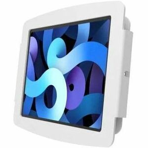Compulocks iPad mini 8.3" Space Enclosure Wall Mount White - High-Grade Aluminum Enclosure, Conceals charging cable, Quick