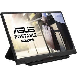 Asus ZenScreen MB166C 16" Class Full HD LCD Monitor - 16:9 - Black - 15.6" Viewable - In-plane Switching (IPS) Technology 