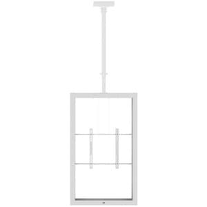 SMS Ceiling Mount for Digital Signage Display - White - 2 Display(s) Supported - 139.7 cm (55") Screen Support - 400 x 600