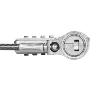 Bilateral Key Cable Lock for Wedge Slots w/ Two Keys