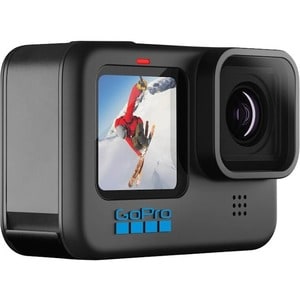 GoPro HERO10 Professional 数码摄像机 - LCD 触控屏 - 1/2.3" CMOS - 高动态范围 - 5.3K - 黑 - 16:9 - 23.6 百万象素 视频 - HDMI - USB - SD - GPS -