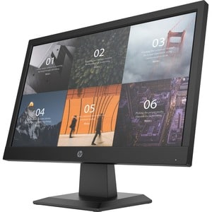 HP P19v G4 19" 等级 HD LCD 显示器 - 16:9 - 47 cm (18.5") Viewable - 扭曲向列型（TN） - Edge LED 背光 - 1366 x 768 - 16.7百万 颜色 - 200 cd/m