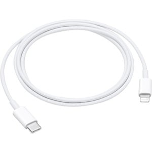 Apple 1 m Lightning/USB-C 数据传输电缆 用于 iPhone, iPad, iPod, MAC, 电源适配器, MacBook Air, MacBook Pro, iMac, AirPods Pro, AirPods M