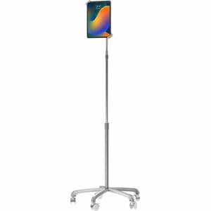 CTA Digital Height Adjustable Tablet PC Stand - Up to 33 cm (13") Screen Support - 147.3 cm Height - Floor Stand - Alumini