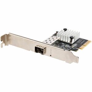 StarTech.com 10G PCIe SFP+ Card, Single SFP+ Port Network Adapter, Open SFP+ for MSA-Compliant Modules/Cables, 10 Gigabit 