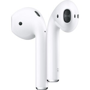 Apple AirPods 无线 耳塞 立体声 耳机 - 白 - 双声道 - 入耳式 - 蓝牙 - 降噪 麦克风