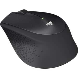 Logitech SILENT PLUS M330 鼠标 - 无线电频率 - USB - 光学 - 3 按钮 - 1 可编程按钮 - 黑 - 无线 - 2.40 GHz - 1000 dpi - 滚轮 - 右旋转