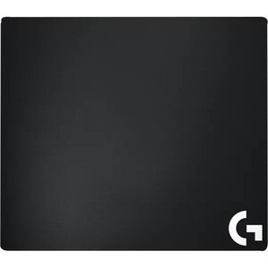 Logitech G 大号 游戏鼠标垫 - 纹理 x 460 毫米 x 3 毫米 尺寸 - 黑 - 橡胶