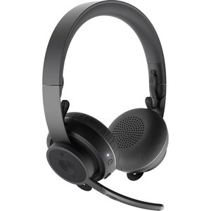 Logitech Zone 无线 挂耳式, 头戴式 立体声 耳机 - 双声道 - 耳罩 - 3000 cm - 蓝牙 - 30 Hz 到 13 kHz - 全向, 微机电（MEMS ）技术, 降噪 麦克风 - 降噪 - A 型 USB