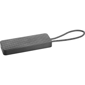 HP C型 USB 扩展插口 用于 平板电脑, 笔记本电脑 - 便携式 - 4K, Full HD - 3840 x 2160, 1920 x 1080 - 1 x USB 2.0 - 1 x USB 3.0 端口数 - C型USB - 网络 