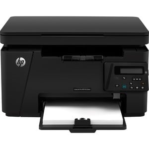 HP LaserJet Pro M126nw 无线 激光多功能打印机 - 单色 - 复印机/打印机/扫描仪 - 21 ppm单色打印 - 1200 x 1200 dpi打印 - 手动 双面打印 - Up to 8000 每月页数 - 150 表