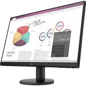 HP P24v G4 24" 等级 Full HD LCD 显示器 - 16:9 - 黑 - 60.5 cm (23.8") Viewable - 面内交换(IPS)技术 - LED 背光 - 1920 x 1080 - 250 cd/m² -