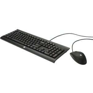 HP C2500 键盘鼠标 - USB 电缆 键盘 - 键盘/键盘颜色: 黑 - USB 电缆 鼠标 - 光学 - 1200 dpi - 滚轮 - 指点设备颜色: 黑