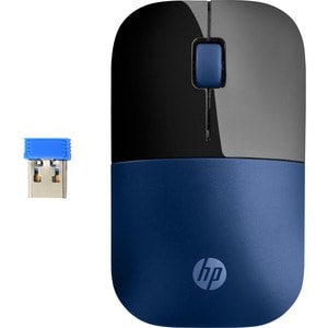 HP 鼠标 - USB - 光学 - 白 - 1 - 无线 - 2.40 GHz - 1200 dpi