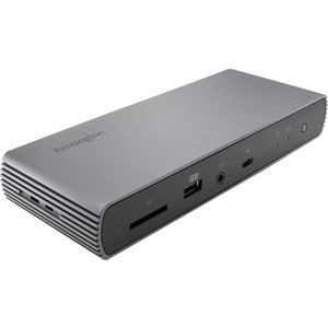 Kensington SD5750T Thunderbolt 4 Dual 4K Dock (DFS) - for Tablet PC, Notebook - Memory Card Reader - SD - 90 W - Thunderbo