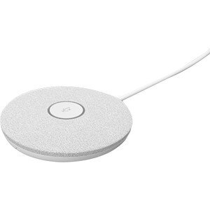 Logitech 有线 麦克风 - 白 - 2.95 m - 90 Hz 到 16 kHz -27 分贝 - 全向 - 12-pin