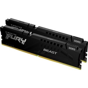 Kingston FURY Beast 32GB (2 x 16GB) DDR5 SDRAM Memory Kit - For Motherboard, Desktop PC - 32 GB (2 x 16GB) - DDR5-5600/PC5