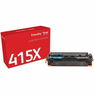 Xerox Everyday High Yield Laser Toner Cartridge - Single Pack 414X (W2031X) - Cyan - 1 / Pack - 6000 Pages