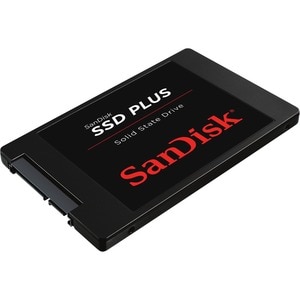 SanDisk SSD PLUS 1 TB Rugged Solid State Drive - Internal - SATA (SATA/600) - Black - Notebook, Desktop PC Device Supporte