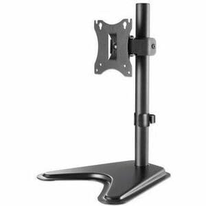 Desk Mount for TV & Monitors, Stand Assembly, Tilt/Swivel/Rotation, For screens 10" to 27", VESA compatability: 75x75 and 