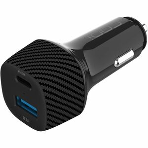 CODi Dual Port 20W Car Charger/Auto Adapter (USB-C, USB-A Outputs) - 20W - USB Type-C - USB Type-A