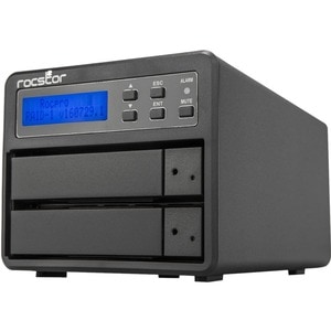 Rocstor Rocpro U33 USB Type-C Desktop RAID Storage - Rocstor Rocpro U33 Professional Desktop RAID - 3.5" or 2.5" Hard Driv