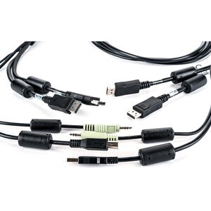 Vertiv AVOCENT 1.83 m Cabo KVM - Cable for Teclado/Rato, Coluna, Interruptor KVM, Dispositivo de áudio