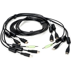 Vertiv AVOCENT 1.83 m Cabo KVM - Cable for Teclado/Rato, Coluna, Interruptor KVM, Dispositivo de áudio - Primeira extremid