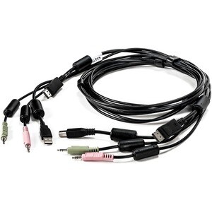 Vertiv AVOCENT 1.83 m Cabo KVM - Cable for Teclado/Rato, Interruptor KVM, Dispositivo áudio/vídeo - Primeira extremidade: 