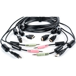 Vertiv AVOCENT 1.83 m Cabo KVM - Cable for Interruptor KVM, Teclado/Rato, Dispositivo de áudio, Dispositivo de vídeo